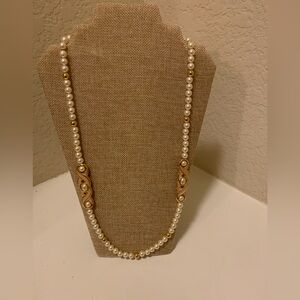 Vintage Napier Faux Pearl Necklace